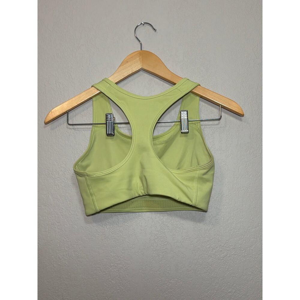 Nike lime green sports bra SZ M - Picture 2 of 4